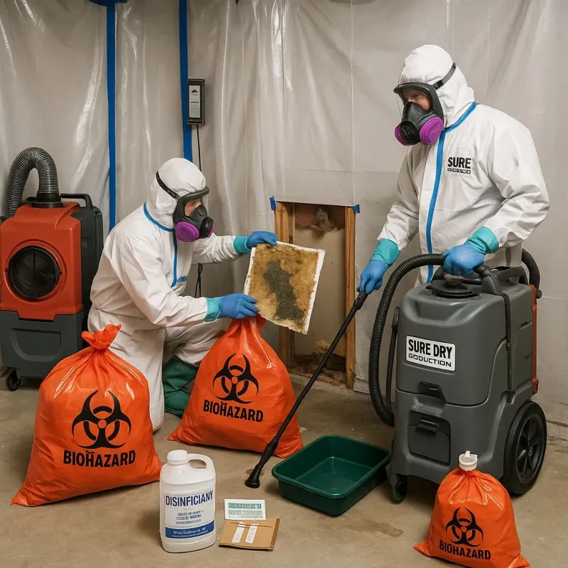 Contaminated Water Handling Protocols process in Oakland County, MI